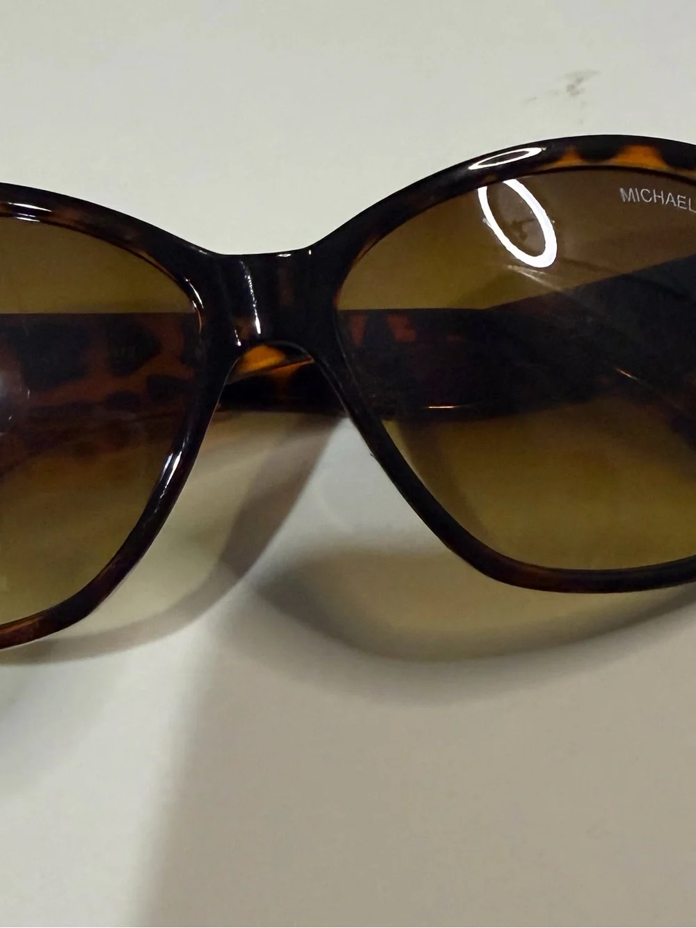 Michael Kors Lucy Sunglasses M2894S 240 Tortoise Shell Gold MK Logo 57-16-135⁠